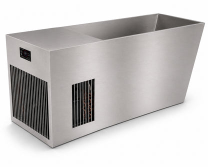 304 Stainless Steel Cold Plunge Tub and Chiller Set