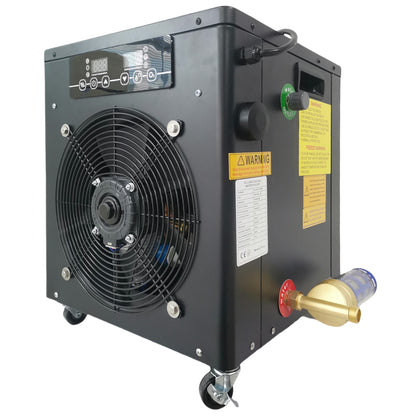 1850W or 2720W Cooling Power IPX4 Water Chiller for Ice Bath With WiFi Ozone Disinfection