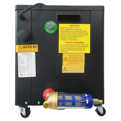 1850W or 2720W Cooling Power IPX4 Water Chiller for Ice Bath With WiFi Ozone Disinfection