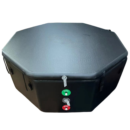 Octagon Ice Bath Tub Cold Plunge Tub Multi-person Ice Tub