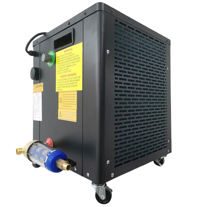 1850W or 2720W Cooling Power IPX4 Water Chiller for Ice Bath With WiFi Ozone Disinfection