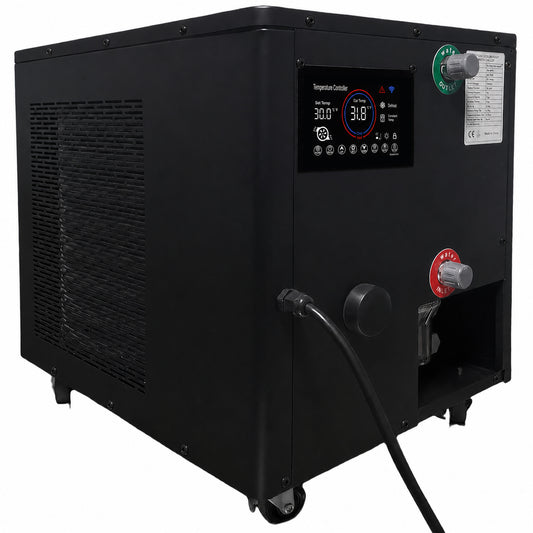 1850W and 2700W Cooling Power Water Chiller for Ice Bath With IPX4 Ozone & UV Dual Disinfection