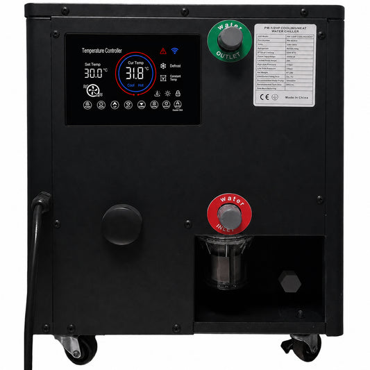 1850W and 2700W Cooling Power Water Chiller for Ice Bath With IPX4 Ozone & UV Dual Disinfection
