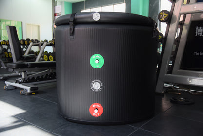 Ice Bath Tub Cold Plunge Tub Cylindrical Tub