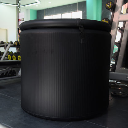 Ice Bath Tub Cold Plunge Tub Cylindrical Tub
