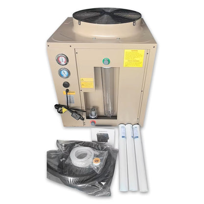 Single-phase electricity 3HP Chiller Commercial for Physiotherapy Center