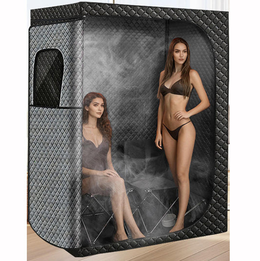Portable 2 Person Steam Sauna Rooms Mobile Steam Sauna Pod Wholesale
