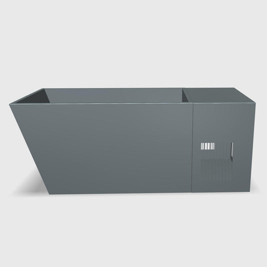 304 Stainless Steel Cold Plunge Tub and Chiller Set