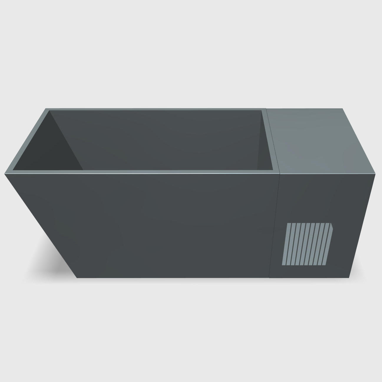 304 Stainless Steel Cold Plunge Tub and Chiller Set