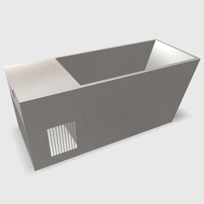 304 Stainless Steel Cold Plunge Tub and Chiller Set